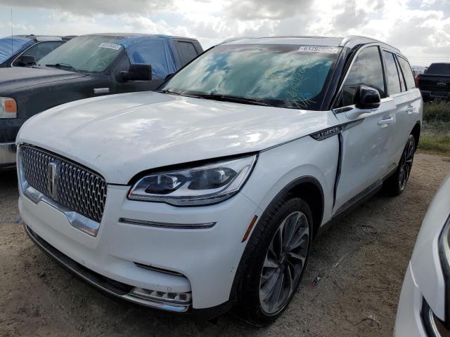 5LM5J7XC0NGL10183 - 2022 LINCOLN AVIATOR RE WHITE photo 2