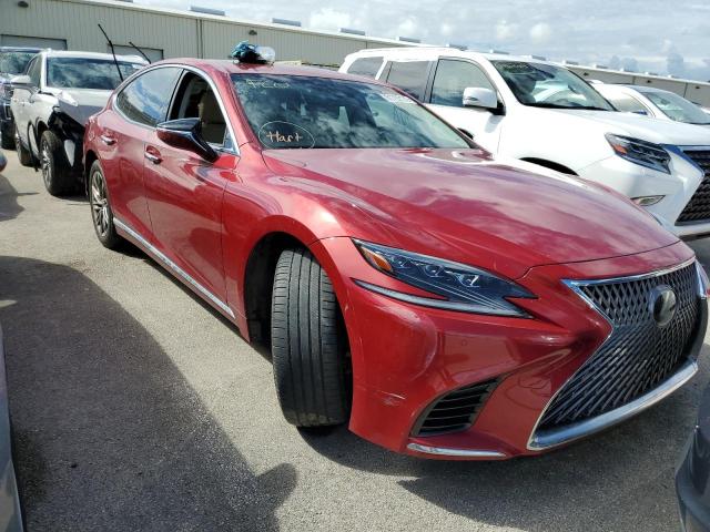 JTHB51FF0J5003608 - 2018 LEXUS LS 500 BAS RED photo 1