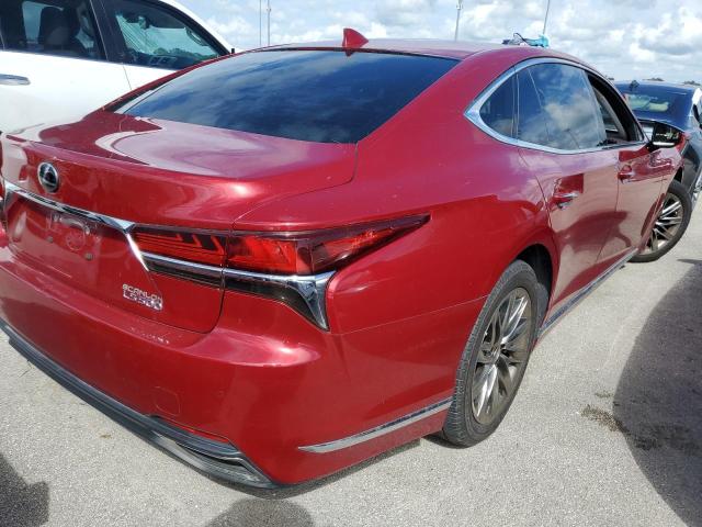 JTHB51FF0J5003608 - 2018 LEXUS LS 500 BAS RED photo 4