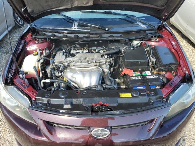 JTKJF5C76B3019753 - 2011 TOYOTA SCION TC ბურგუნდია ფოტო 7