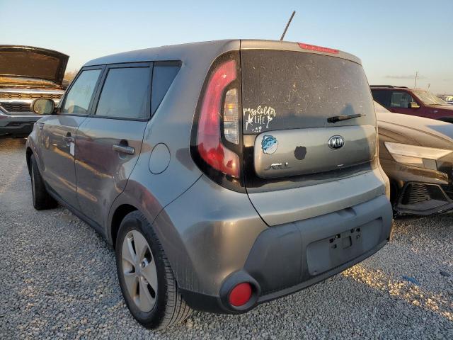 KNDJN2A26E7092201 - 2014 KIA SOUL GRAY photo 3