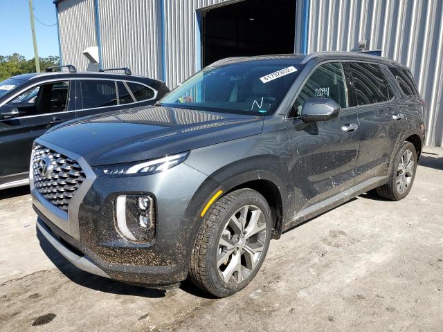 KM8R44HEXNU423019 - 2022 HYUNDAI PALISADE S SILVER photo 2