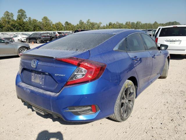 19XFC2F88KE032800 - 2019 HONDA CIVIC SPOR 蓝色 照片 4
