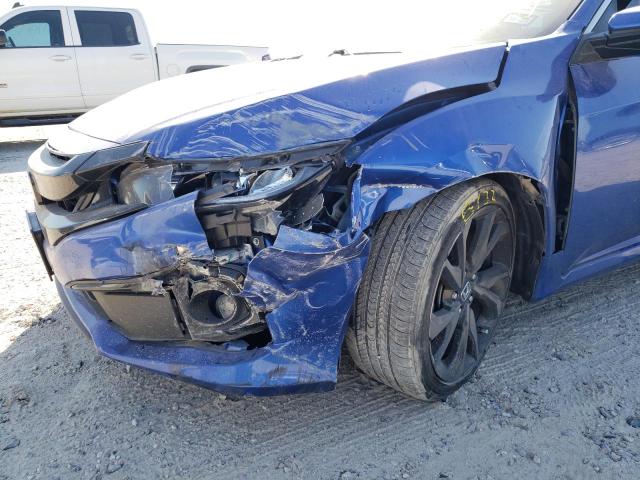 19XFC2F88KE032800 - 2019 HONDA CIVIC SPOR 蓝色 照片 9