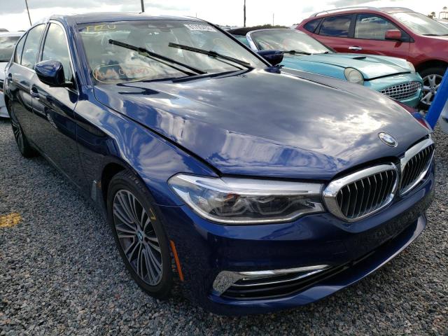 WBAJE7C57JWD53226 - 2018 BMW 540 XI BLUE photo 1