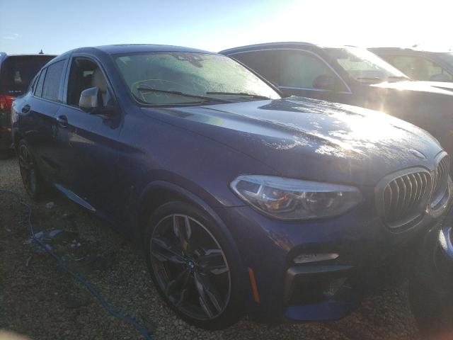 5UXUJ5C54KLJ62619 - 2019 BMW X4 M40I BLUE photo 1