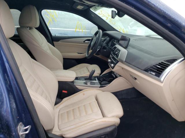 5UXUJ5C54KLJ62619 - 2019 BMW X4 M40I BLUE photo 5