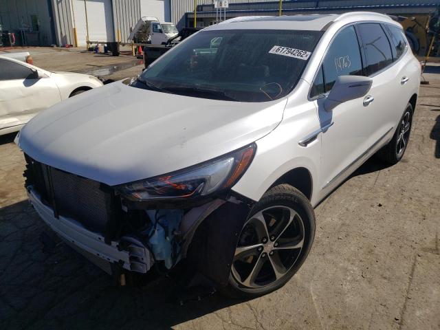 5GAEVAKW8MJ256080 - 2021 BUICK ENCLAVE ES WHITE photo 2