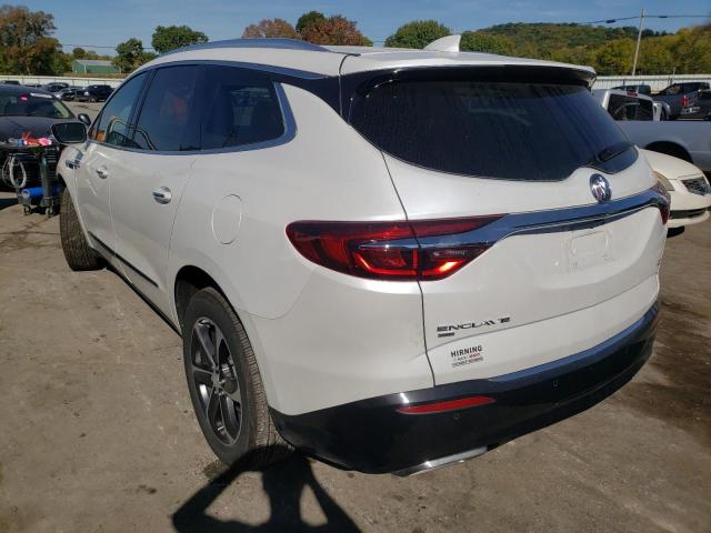 5GAEVAKW8MJ256080 - 2021 BUICK ENCLAVE ES WHITE photo 3