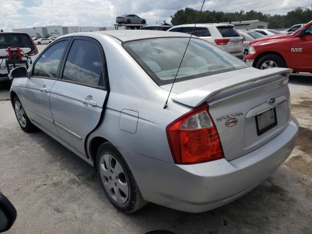 KNAFE121545057775 - 2004 KIA SPECTRA LX SILVER photo 3