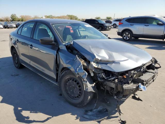 3VW2K7AJ3EM404785 - 2014 VOLKSWAGEN JETTA BASE 灰色 照片 1