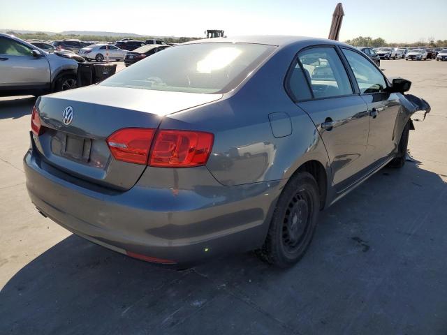 3VW2K7AJ3EM404785 - 2014 VOLKSWAGEN JETTA BASE 灰色 照片 4