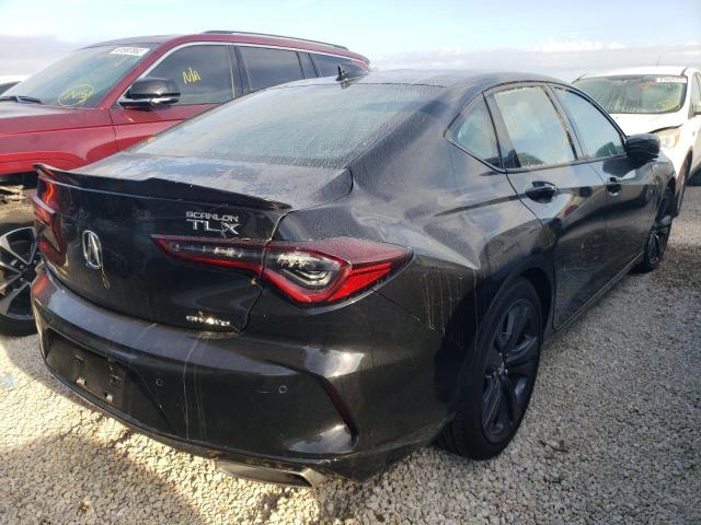 19UUB6F52NA000912 - 2022 ACURA TLX TECH A BLACK photo 4