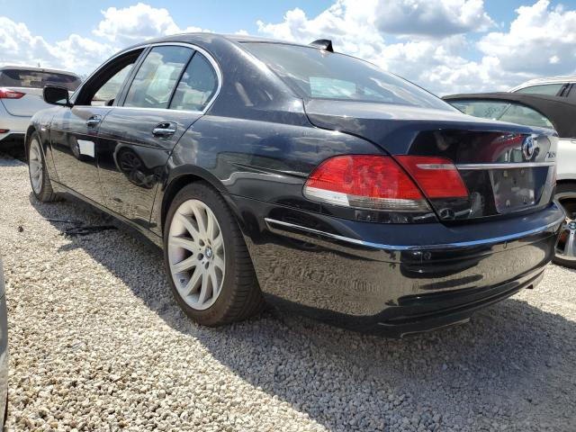 WBAHL83516DT06946 - 2006 BMW 750 I BLACK photo 3