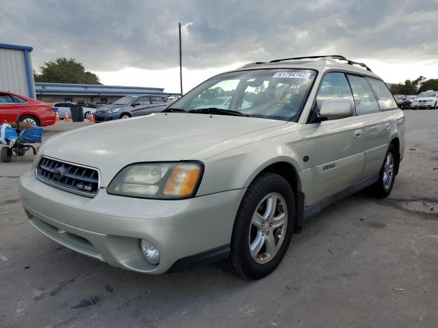 4S3BH806647620689 - 2004 SUBARU LEGACY OUT BEIGE photo 2