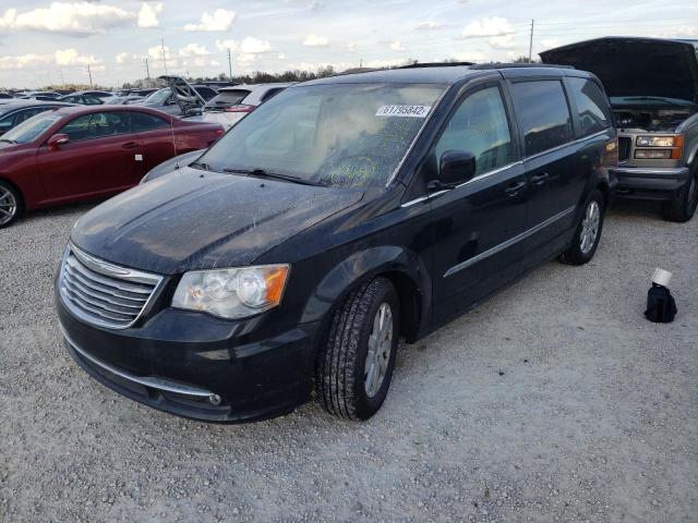 2C4RC1BG9DR604964 - 2013 CHRYSLER TOWN & COU BLACK photo 2