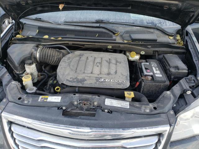 2C4RC1BG9DR604964 - 2013 CHRYSLER TOWN & COU BLACK photo 7