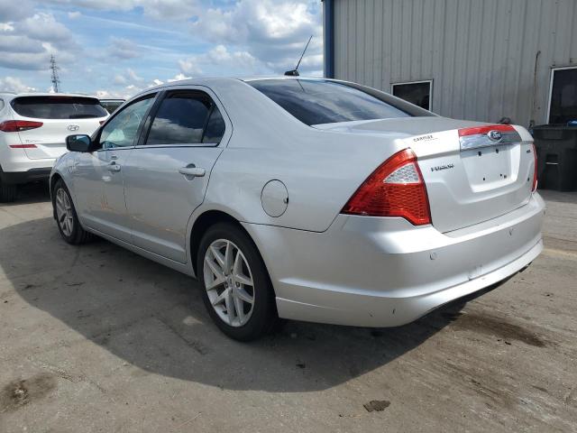 3FAHP0JA4CR372604 - 2012 FORD FUSION SEL SILVER photo 3