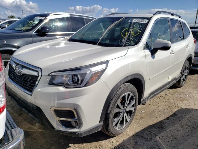 JF2SKAUC6KH496053 - 2019 SUBARU FORESTER L WHITE photo 2