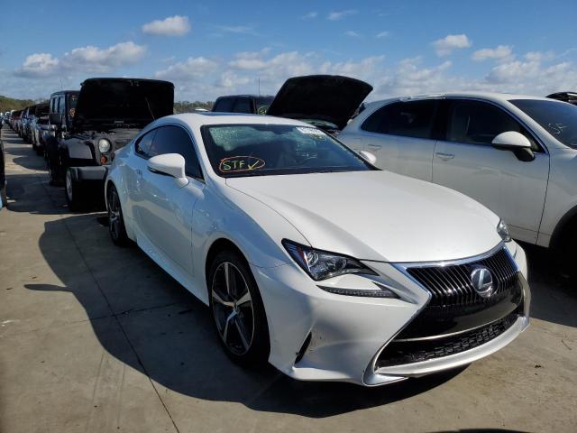 JTHHA5BC5H5007205 - 2017 LEXUS RC 200T WHITE photo 1