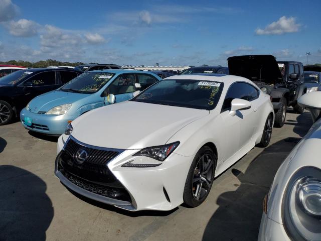 JTHHA5BC5H5007205 - 2017 LEXUS RC 200T WHITE photo 2