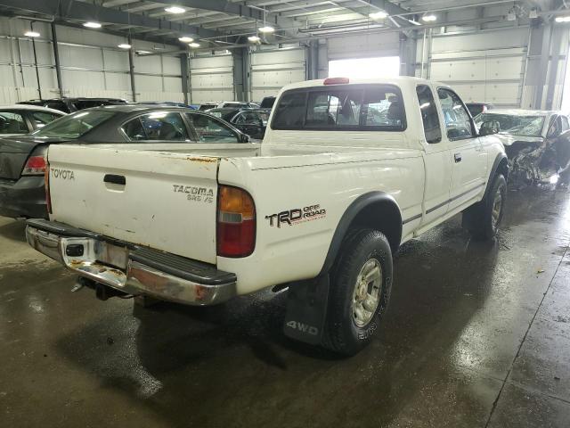 4TAWN72N6XZ522307 - 1999 TOYOTA TACOMA XTR WHITE photo 4