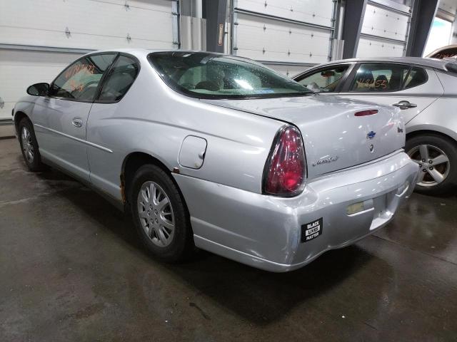 2G1WW12EX49282014 - 2004 CHEVROLET MONTE CARL 银色 照片 3
