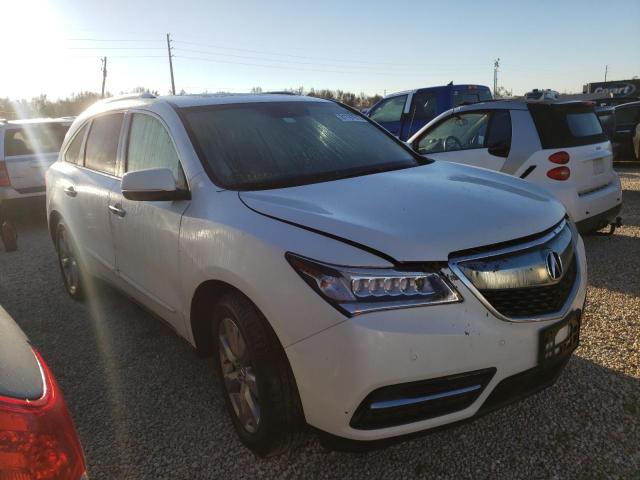 5FRYD4H87EB043105 - 2014 ACURA MDX ADVANC WHITE photo 1