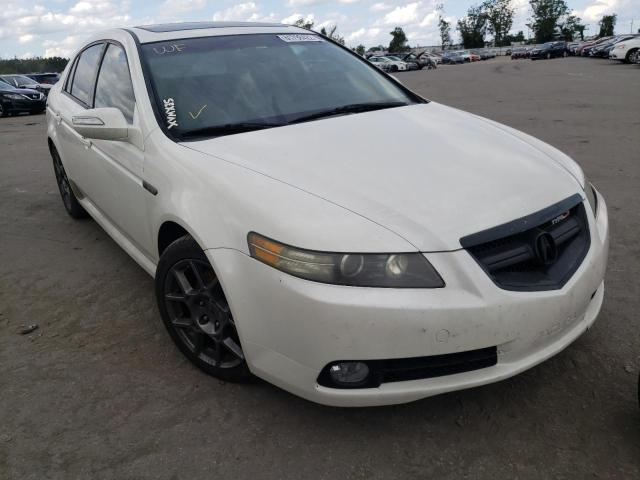 19UUA76537A032750 - 2007 ACURA TL TYPE S WHITE photo 1