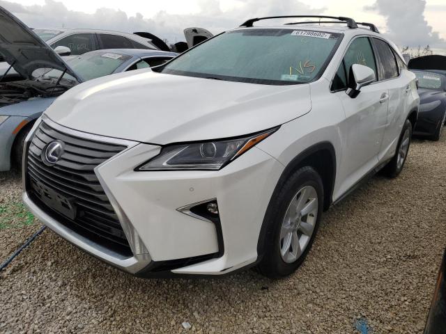 2T2BGMCA4GC006511 - 2016 LEXUS RX 450H BA WHITE photo 2