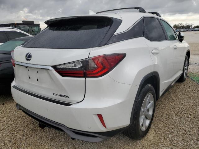 2T2BGMCA4GC006511 - 2016 LEXUS RX 450H BA WHITE photo 4