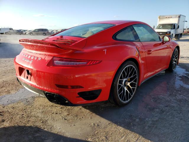 WP0AD2A99ES166899 - 2014 PORSCHE 911 TURBO RED photo 4