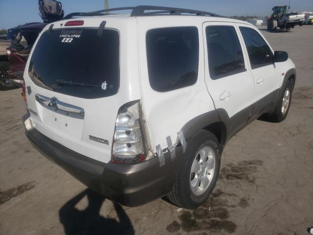 4F2CZ06104KM16711 - 2004 MAZDA TRIBUTE ES 白色 照片 4