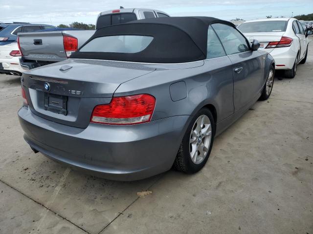 WBAUL73569VJ76301 - 2009 BMW 128 I SILVER photo 4