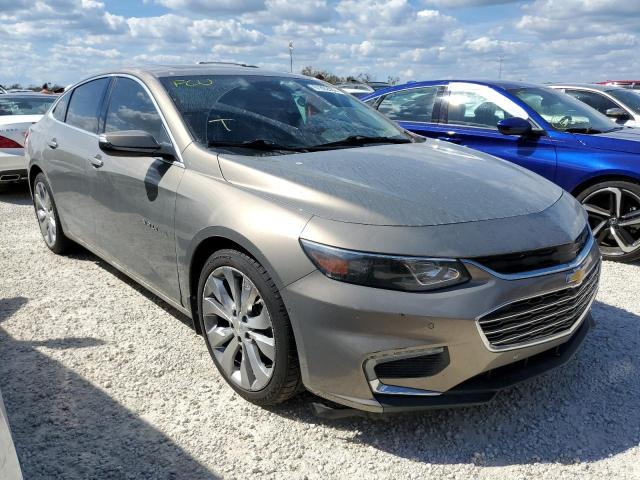 1G1ZH5SX9HF182239 - 2017 CHEVROLET MALIBU PRE 灰色 照片 1