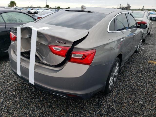 1G1ZH5SX9HF182239 - 2017 CHEVROLET MALIBU PRE 灰色 照片 4