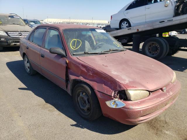 1Y1SK5283XZ415429 - 1999 CHEVROLET GEO PRIZM ბურგუნდია ფოტო 1