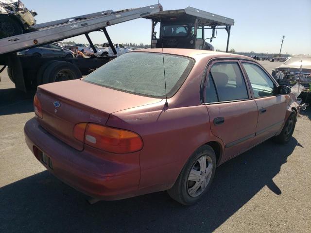 1Y1SK5283XZ415429 - 1999 CHEVROLET GEO PRIZM ბურგუნდია ფოტო 4