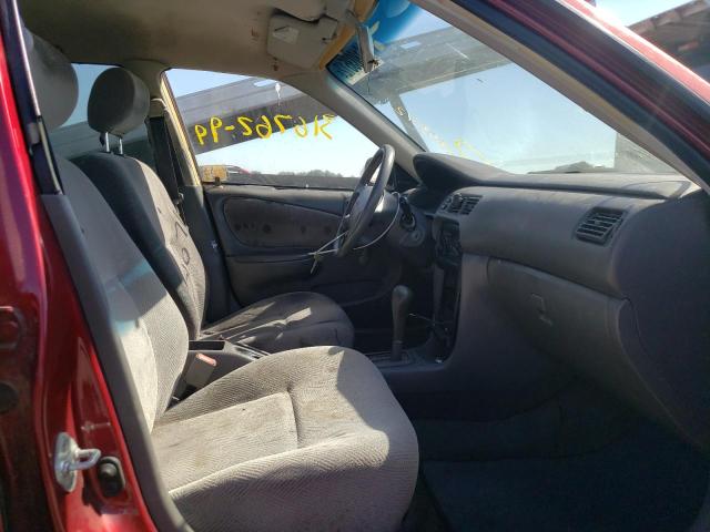 1Y1SK5283XZ415429 - 1999 CHEVROLET GEO PRIZM ბურგუნდია ფოტო 5