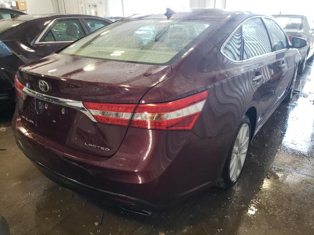 4T1BK1EB8DU049024 - 2013 TOYOTA AVALON BAS BURGUNDY photo 4