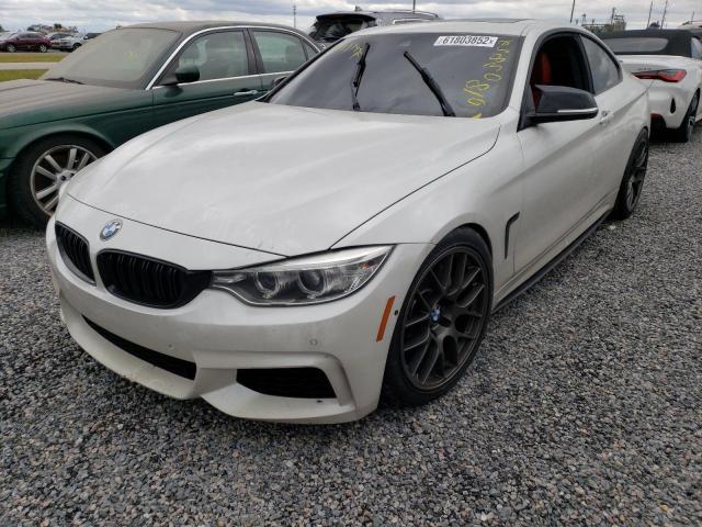 WBA3R1C54FK195014 - 2015 BMW 435 I WHITE photo 2