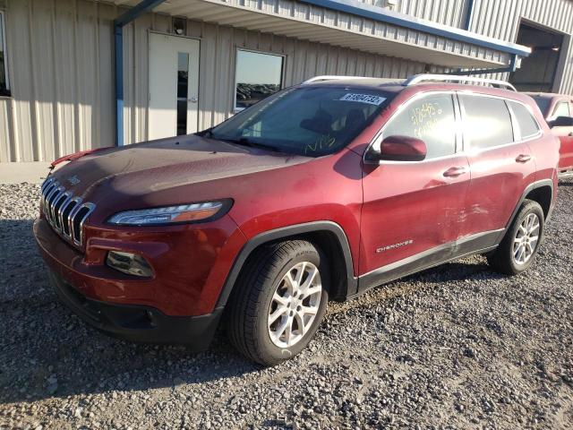 1C4PJLCB3FW689547 - 2015 JEEP CHEROKEE L BURGUNDY photo 2