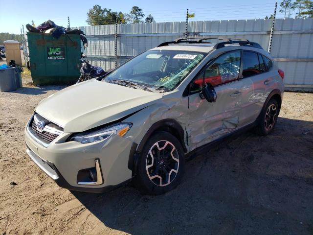 JF2GPALC5H8260026 - 2017 SUBARU CROSSTREK BEIGE photo 2