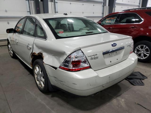 1FAHP28W88G122665 - 2008 FORD TAURUS LIM TAN photo 3