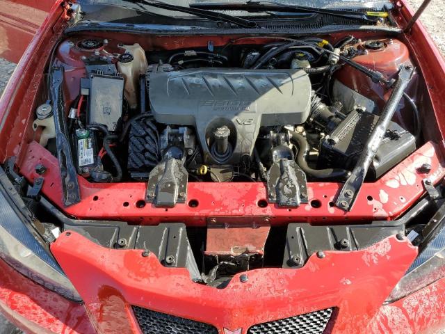 2G2WP552881150228 - 2008 PONTIAC GRAND PRIX წითელი ფოტო 7
