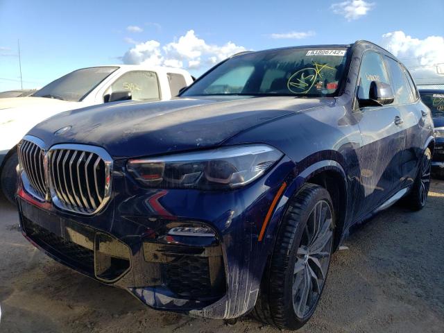 5UXCR6C59KLL62955 - 2019 BMW X5 XDRIVE4 Mavi fotoğraf 2