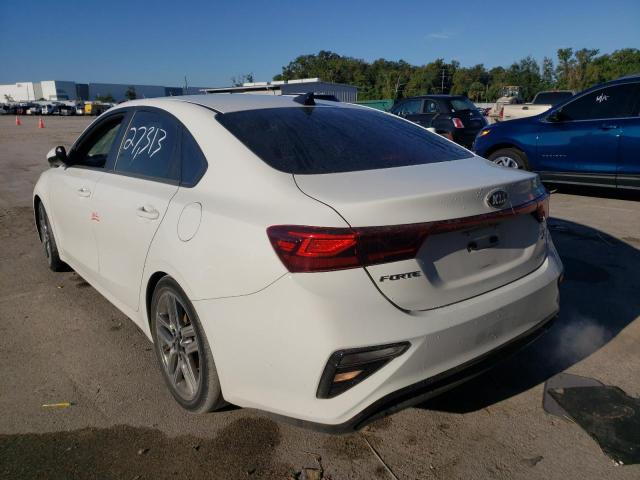 3KPF34AD0KE072594 - 2019 KIA FORTE GT L SILVER photo 3