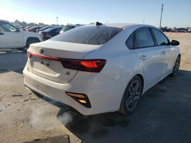 3KPF34AD0KE072594 - 2019 KIA FORTE GT L SILVER photo 4