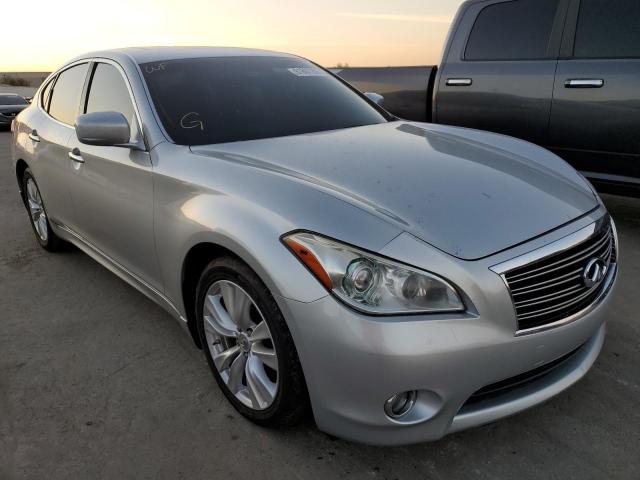 JN1AY1AP9BM520193 - 2011 INFINITI M56 SILVER photo 1