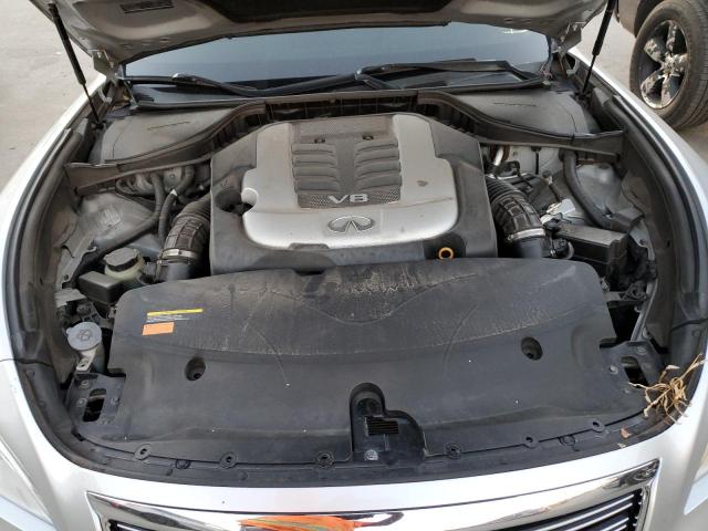 JN1AY1AP9BM520193 - 2011 INFINITI M56 SILVER photo 7